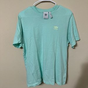 Adidas Vintage mint green t-shirt